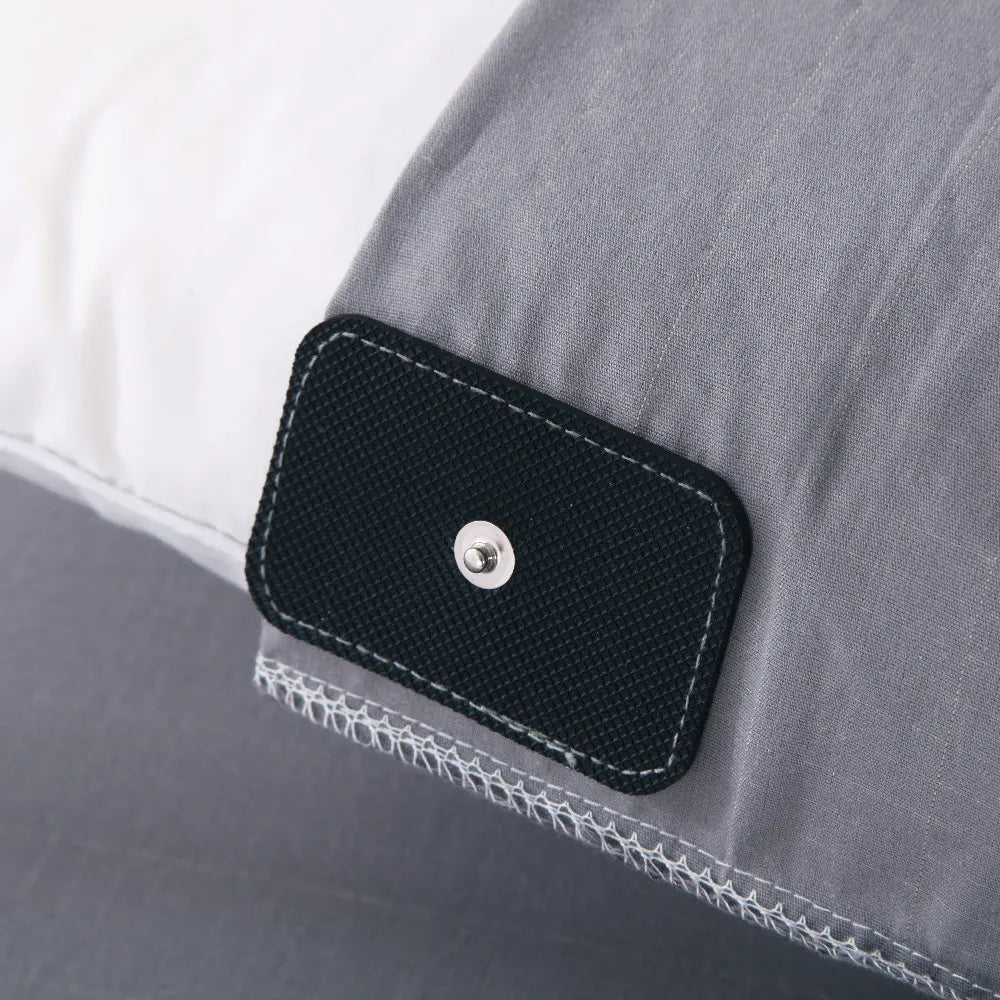 Cotton grey Silver Half bed Grounding Sheet
