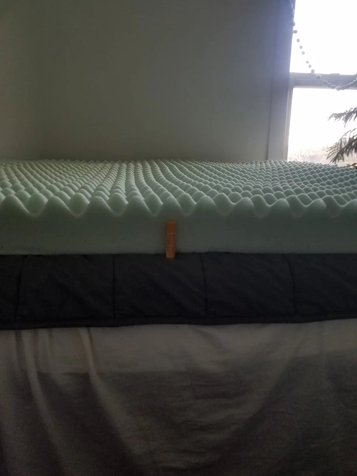 Gel-Infused Memory Foam Mattress Topper – Plush, Pressure-Relieving Tatami-Style Comfort