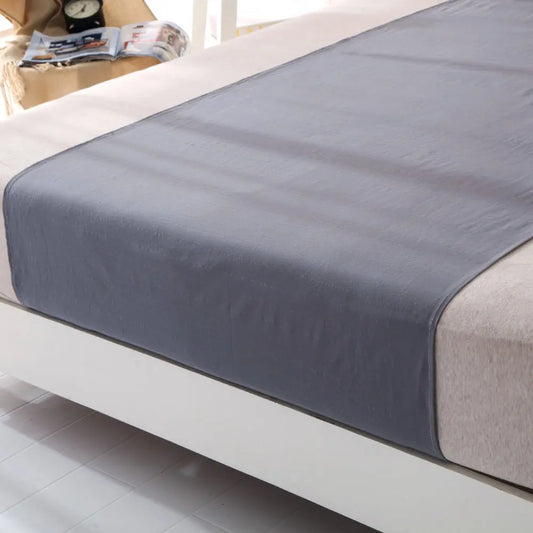 Cotton grey Silver Half bed Grounding Sheet